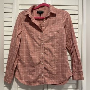 Banana republic dust rose flannel